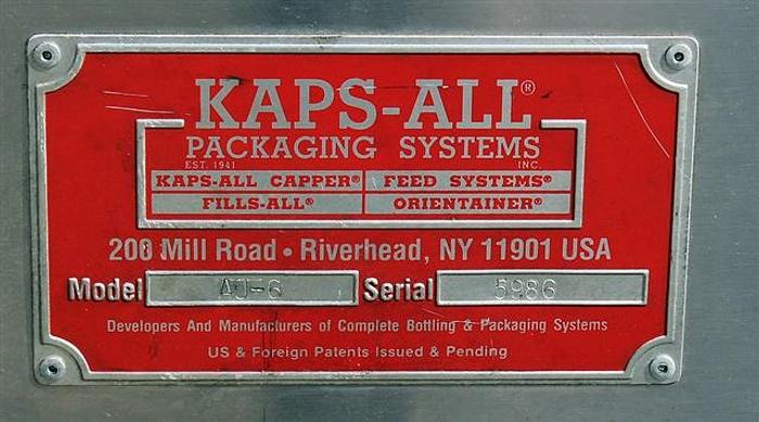 Used Kaps-All AU-6 Orienter