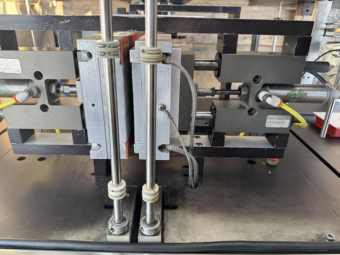 Used Phoenix Engineering Go Packer Model 1000 Pouching Machine w/ Disk Counter