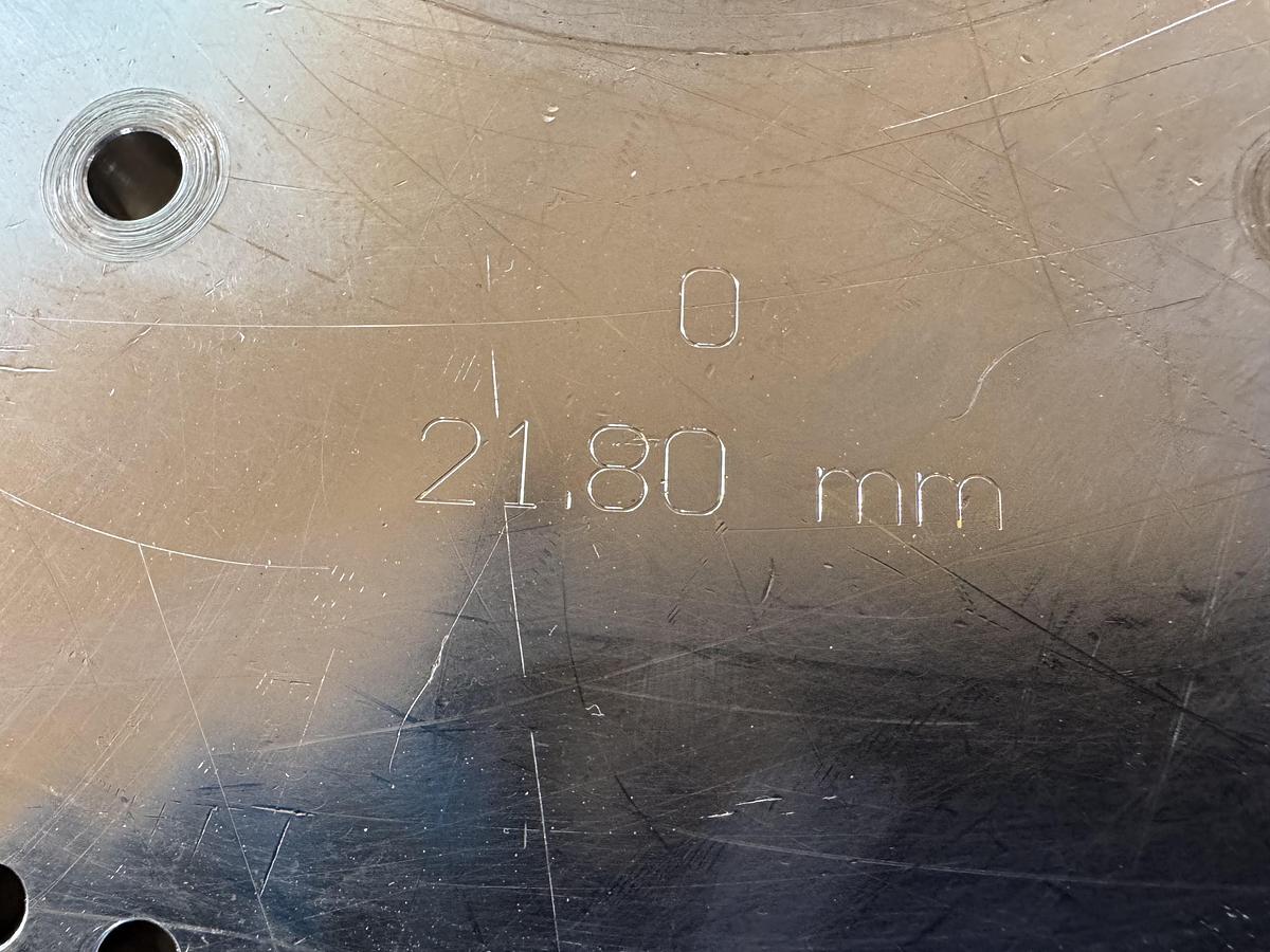 Used Bosch Dosing Discs 1505, Size 0, 21.8mm