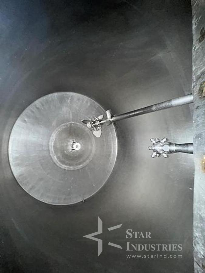 Used Stainless Steel Holding Tank with Agitation System 132X148SS