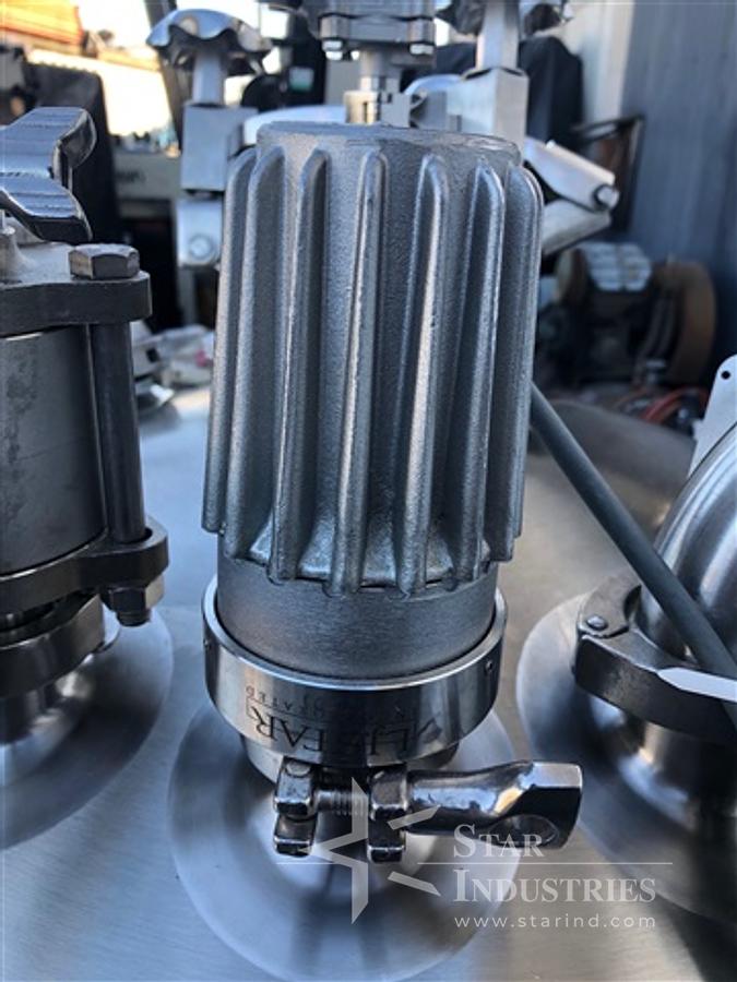 Used Approx. 350 liter Stainless Steel Feldmeier Reactor
