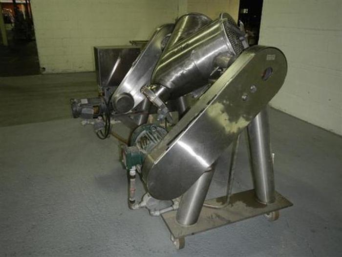Used Patterson-Kelley 2 c.f. Liquids-Solids V-blender