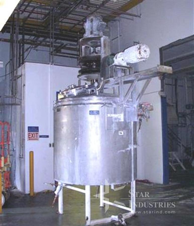 Used 500 gallon Lee 500D12T Jacketed Double-motion Processor