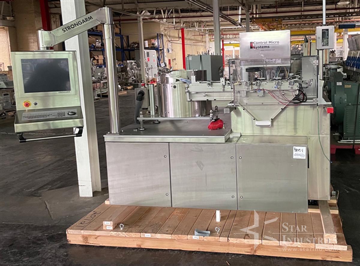 Used Control Micro CMS-1250-C Laser Tablet Drilling System