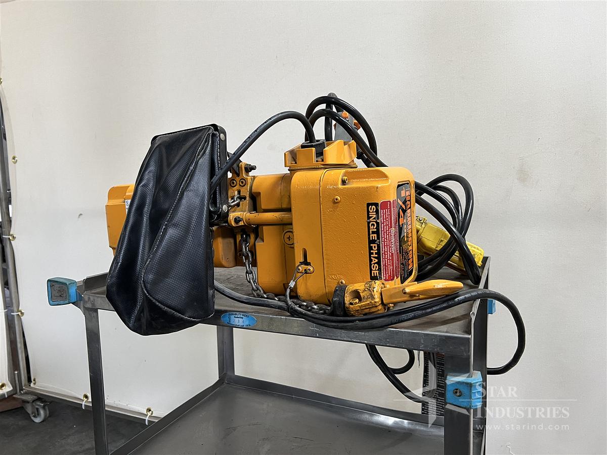 Used Harrington Chain Hoist 1/4 Ton