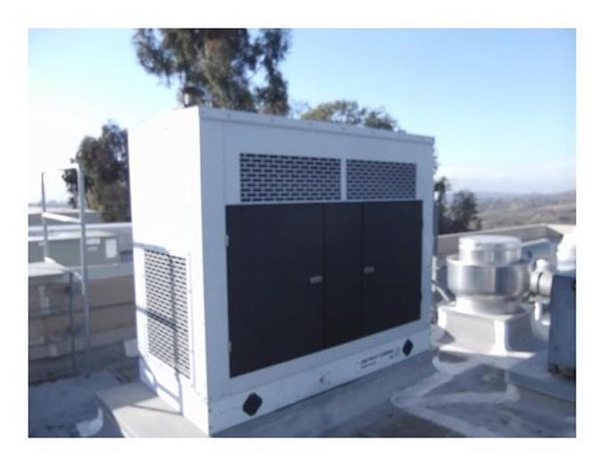 Used Detroit Diesel 30 KW Natural Gas powered Generator