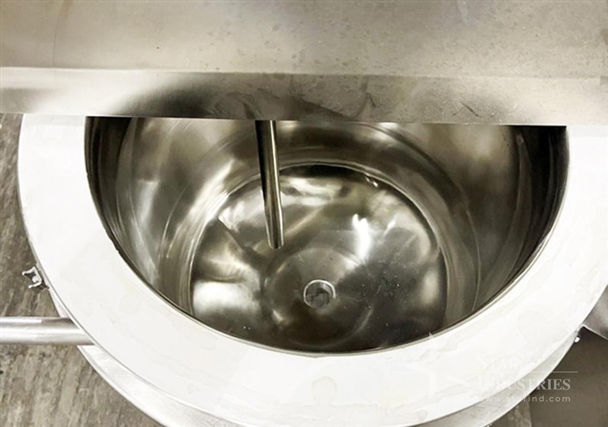 Used 5 gallon Ross mixing kettle, model VSL-5,