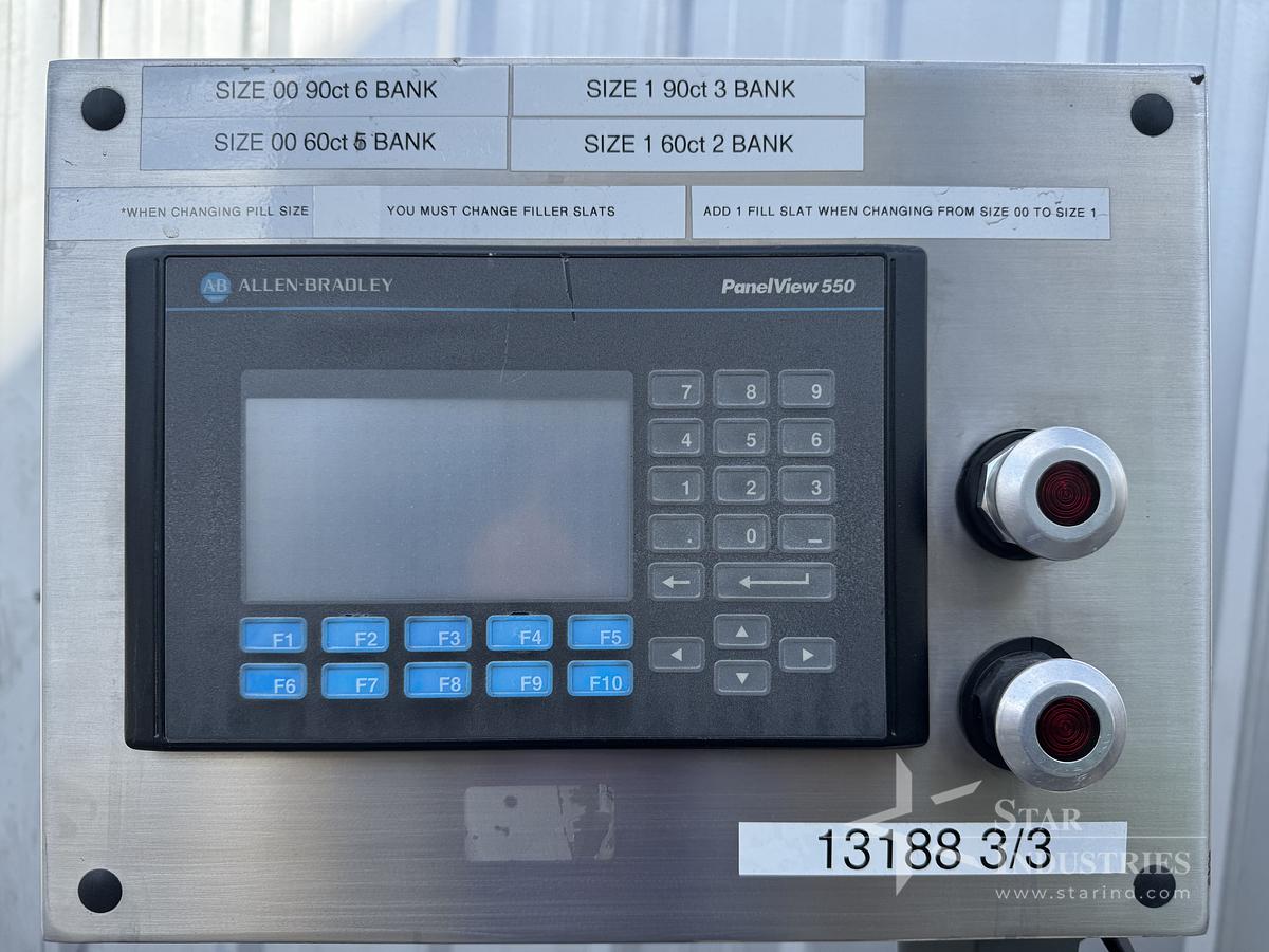 Used Merril Capsule Slot Counter 12 Station