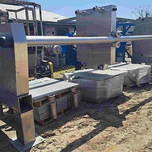 Used Schenk Filterbrau Niro1200/175 approx. 400 sq. meter Filter Press