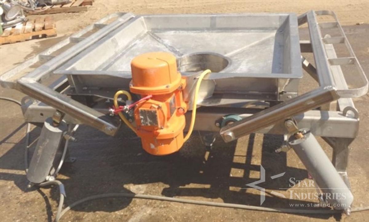 Used Stainless Steel Bulk Bag Unloading System
