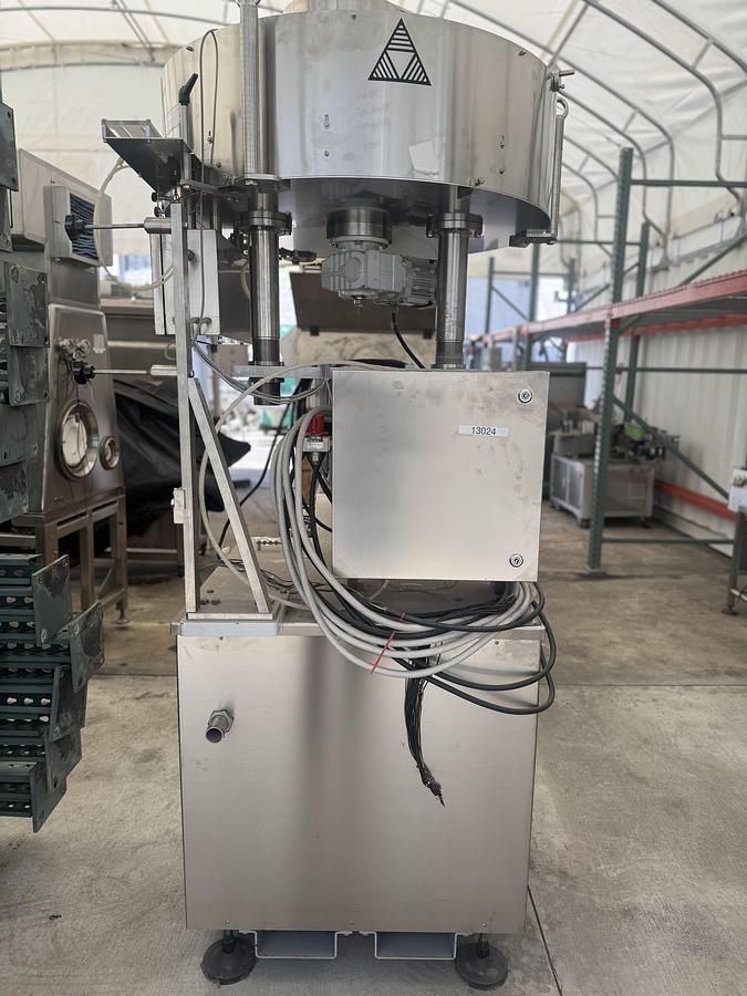 Used Arol Capper with Hopper and Elevator