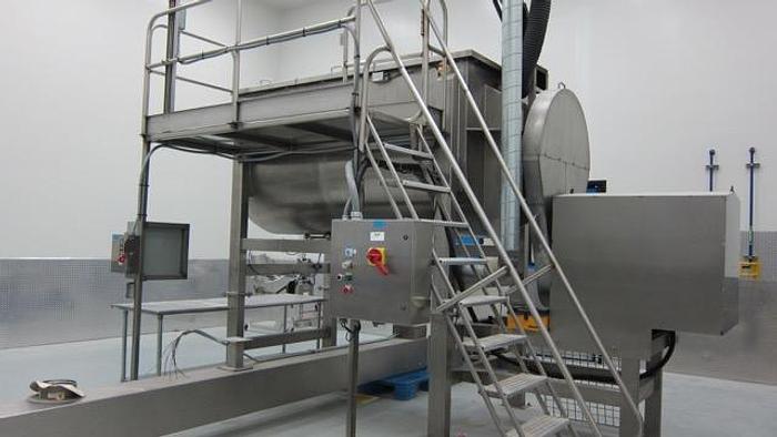 Used Stainless Steel Tank w/ valve