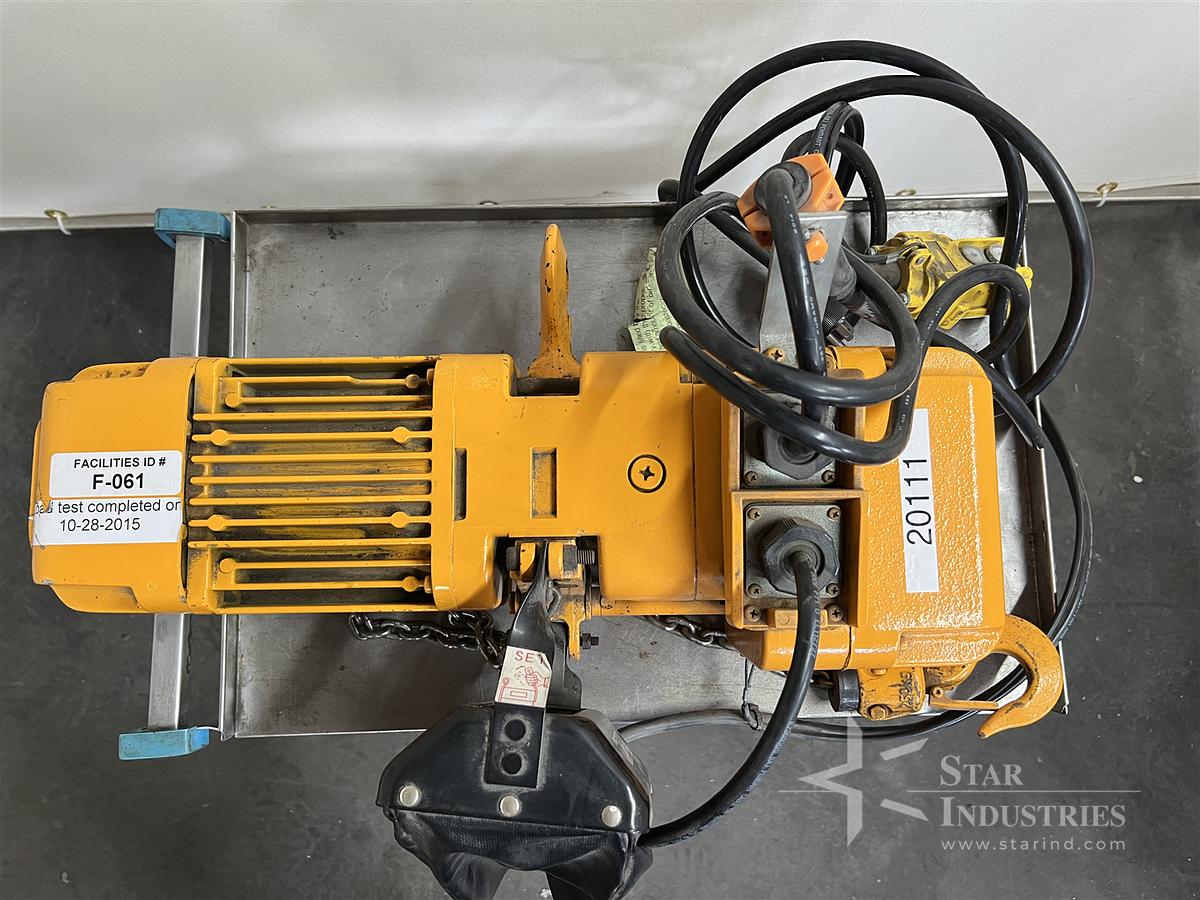 Used Harrington Chain Hoist 1/4 Ton