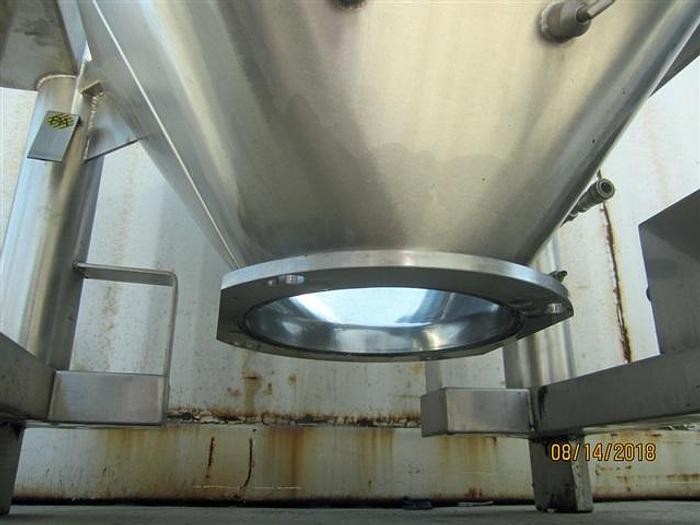 Used Glatt 78 liter Tote, no valve or cover