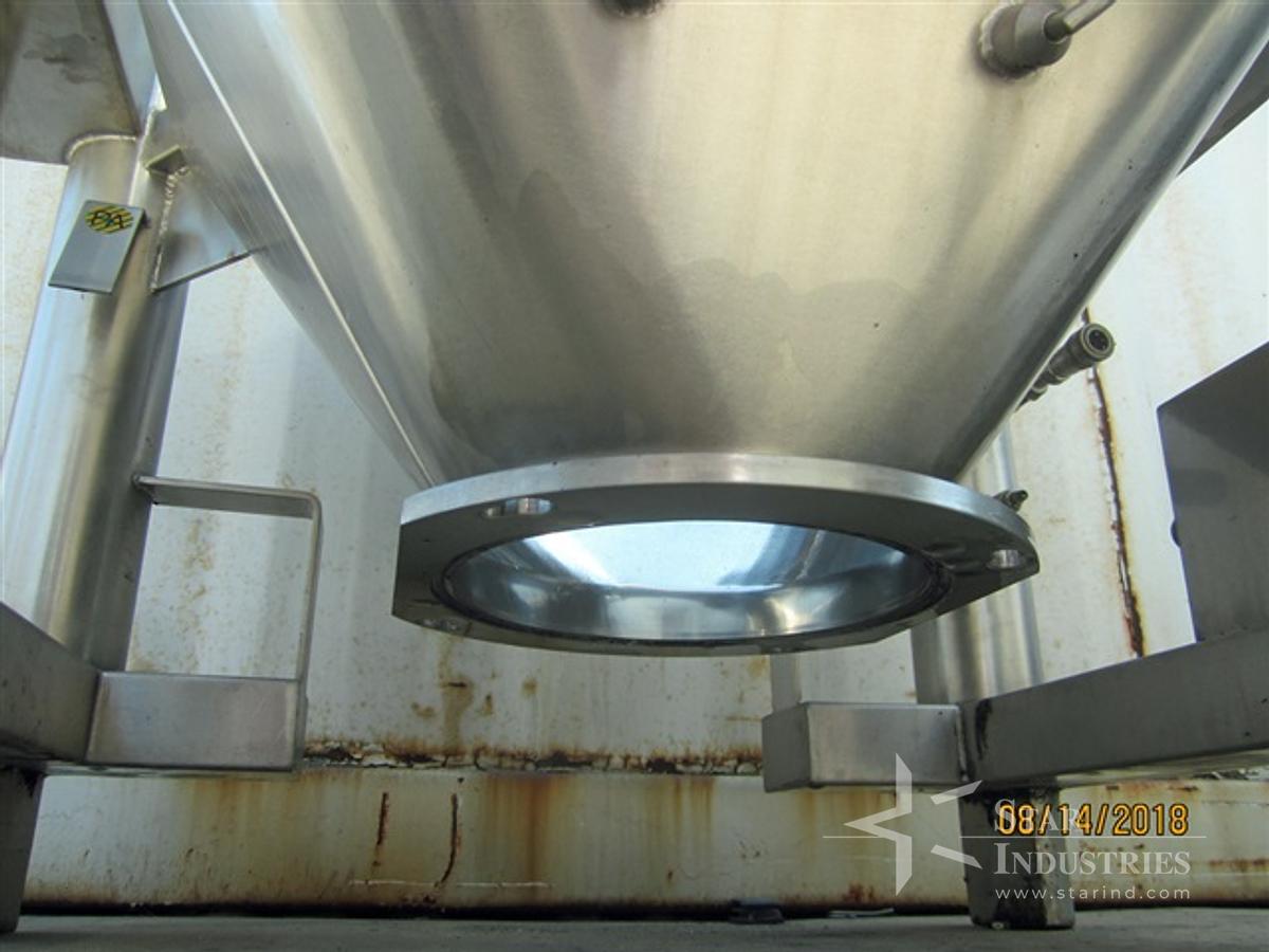 Used Glatt 78 liter Tote, no valve or cover