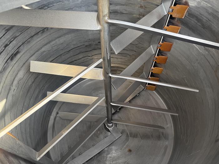 Used Tank, 500-Gallon, Stainless Steel, Dbl Motion Agitated, Jacketed, Lee,