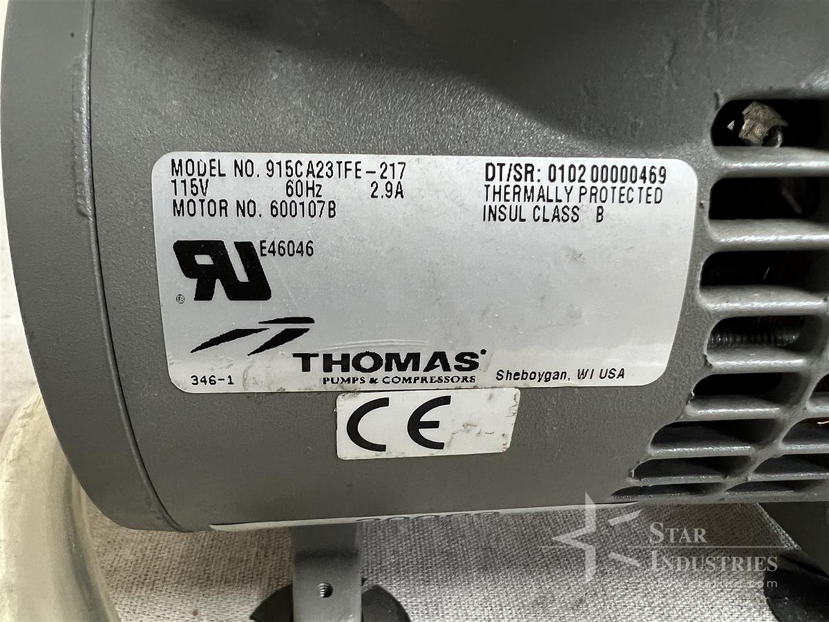 Used Thomas Pumps & Compressors Vacuum Pump/Compressor