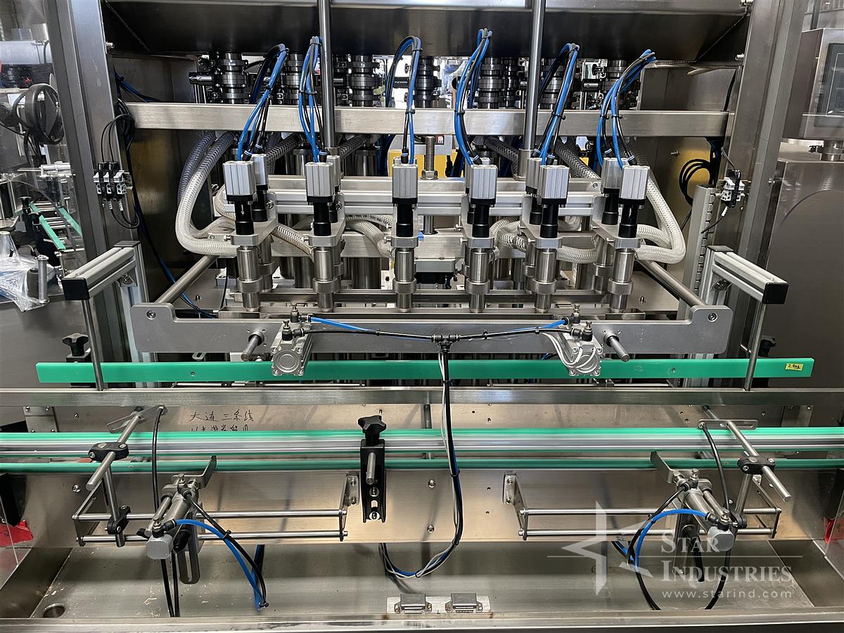 Used 12 Nozzle Filling Machine