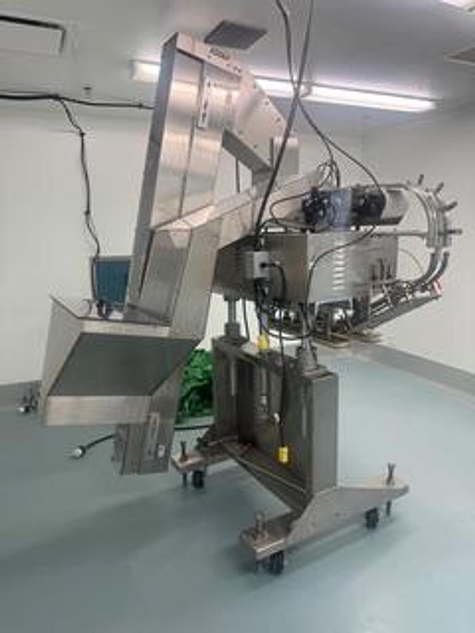 Used Sure Kap Inline Capper with Elevator