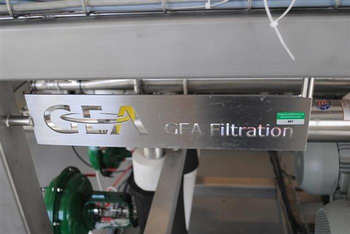 Used GEA/NIRO Reverse Osmosis System