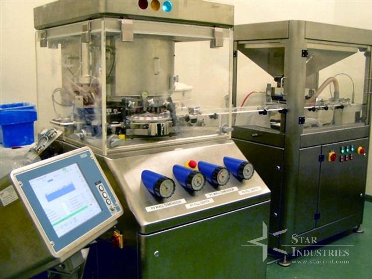 Used Kilian Model S250Plus ZS 26 Station Rotary Tablet Press