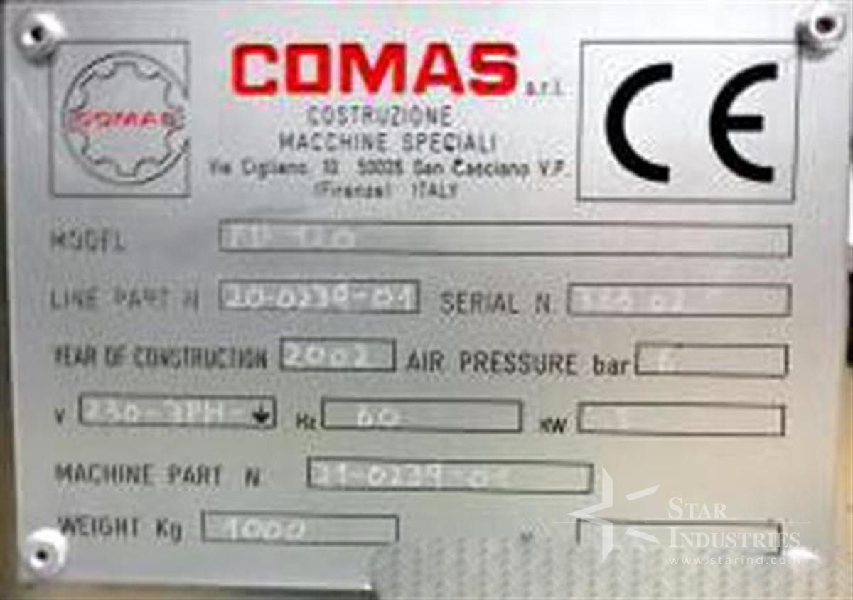 Used Comas FD120 Tube Filler