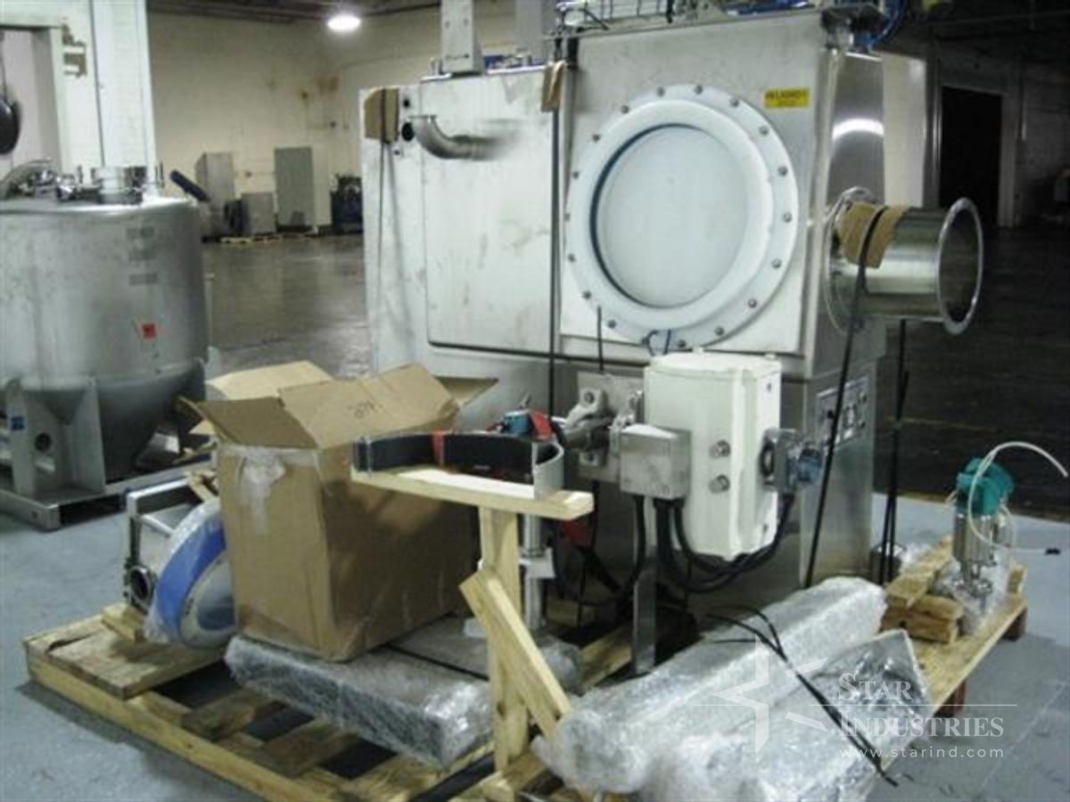 Used POWDER SYSTEMS LIMITED ISOLATOR, S/S