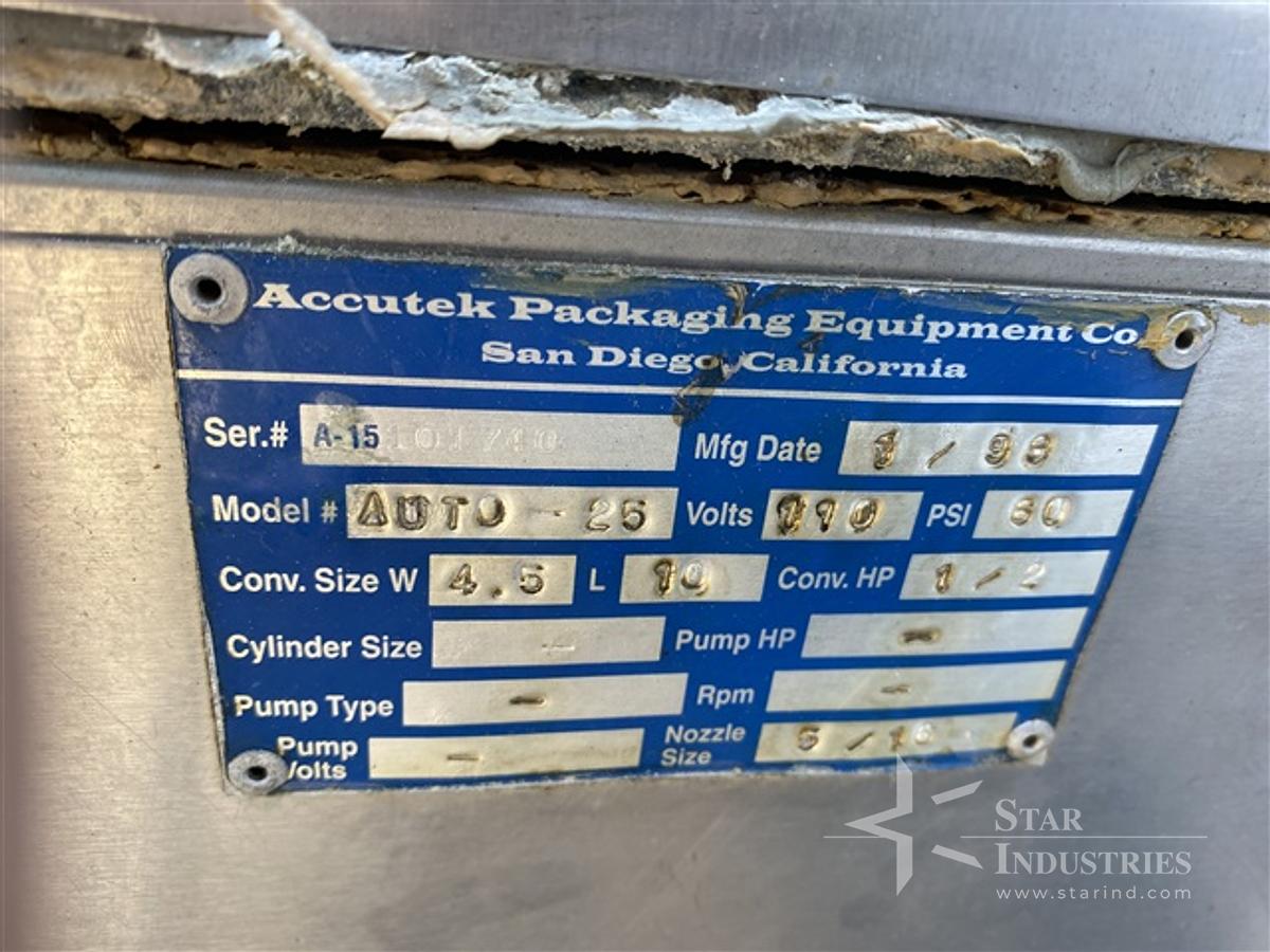 Used Accutek Mini Pinch Filler