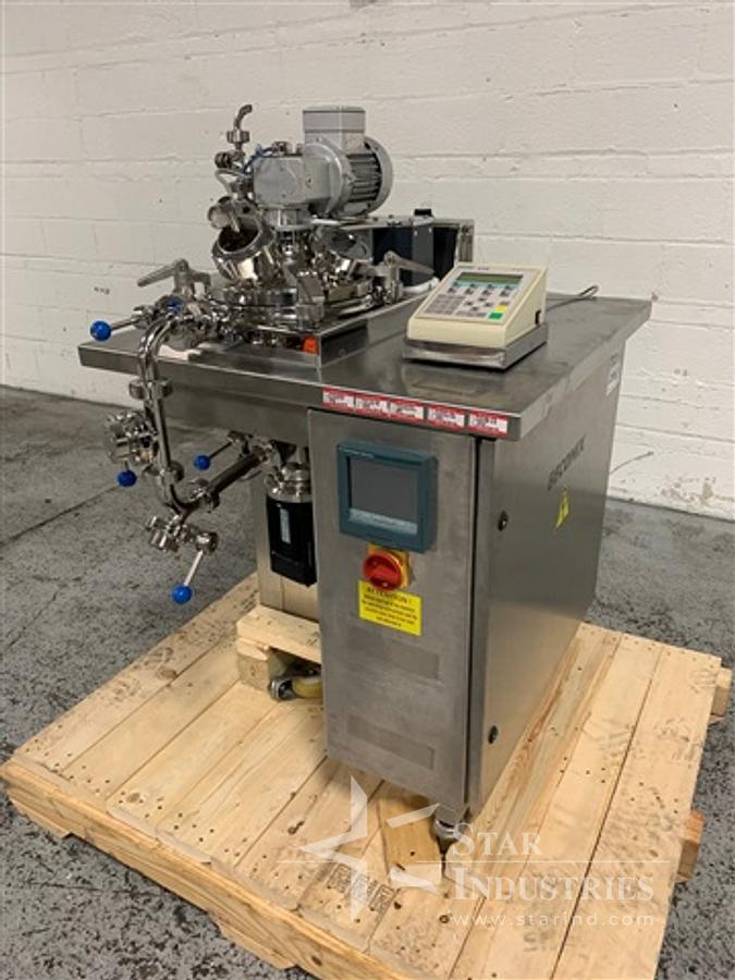Used 5 liter Berents Beco-Mini-Lab Sanitary Homogenizing Mixer