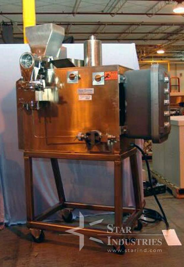 Used Aeromatic NICA M6 360kg/h continuous Mixer/Granulator