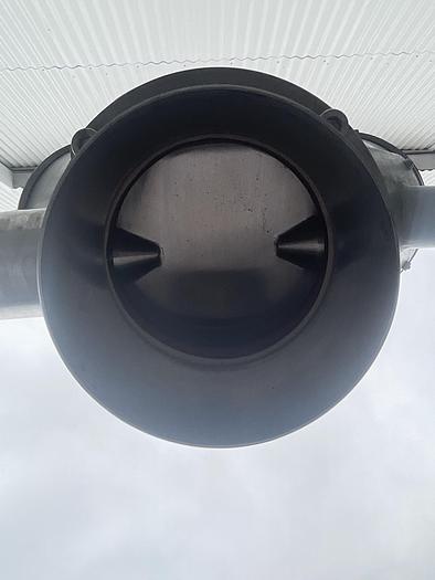 Used Used 8 Quart V- Blender s.s. w/ motor switch includes 2 Lids & valve, s.s. frame w/ wheels, 115/60/1