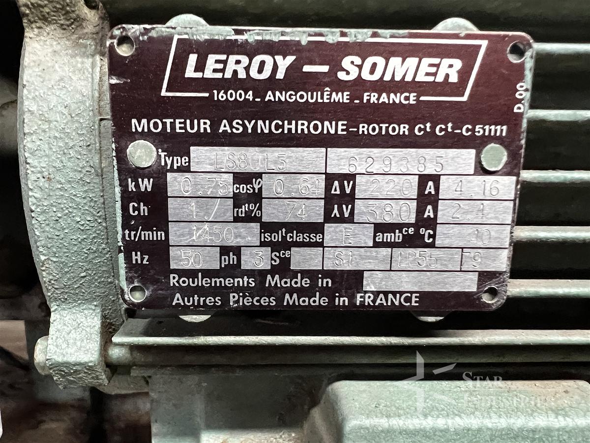 Used Sihi Transfer Pump with Leroy-Somer Motor