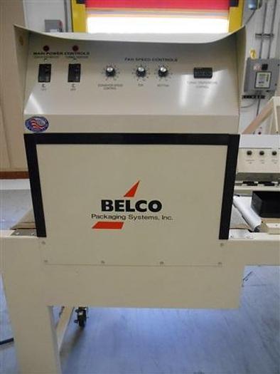 Used Belco L Bar Sealer with heat tunnel