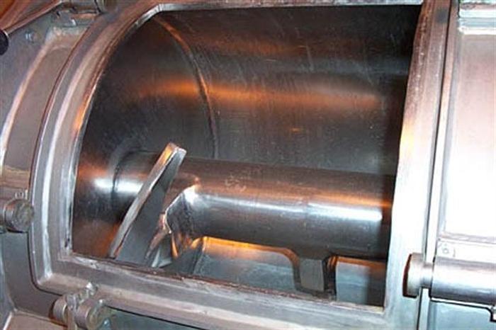 Used AMERICAN PROCESS 30 C.F. JACKETED STAINLESS PLOW MIXER