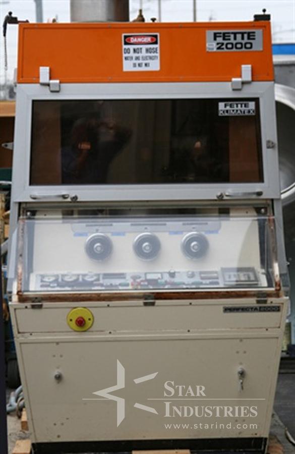 Used Fette 2000 29 st. D-tooled Tablet Press