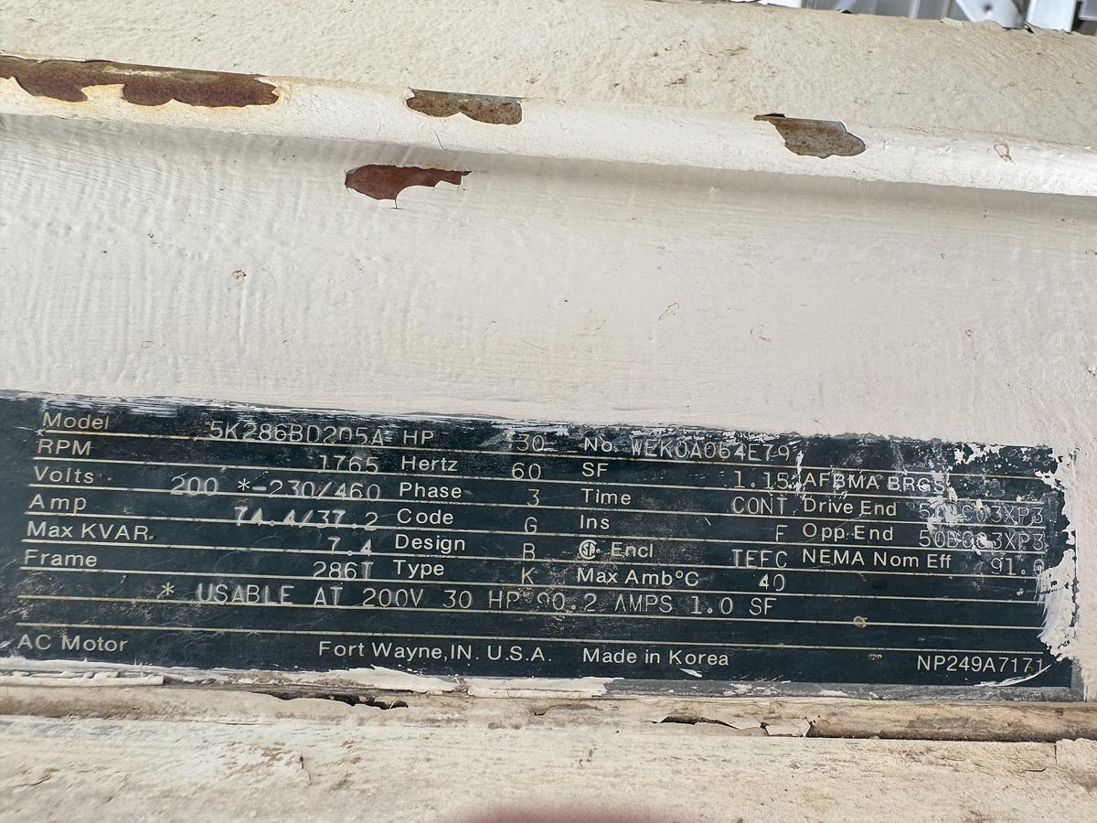 Used Ribbon Blender, approx. 65 cu. ft. S.S. 