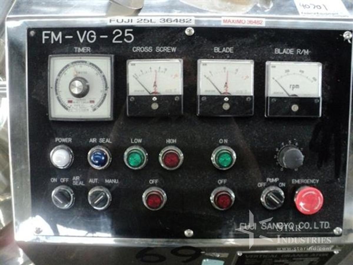 Used 25 liter Fuji Sanyo High shear Granulator
