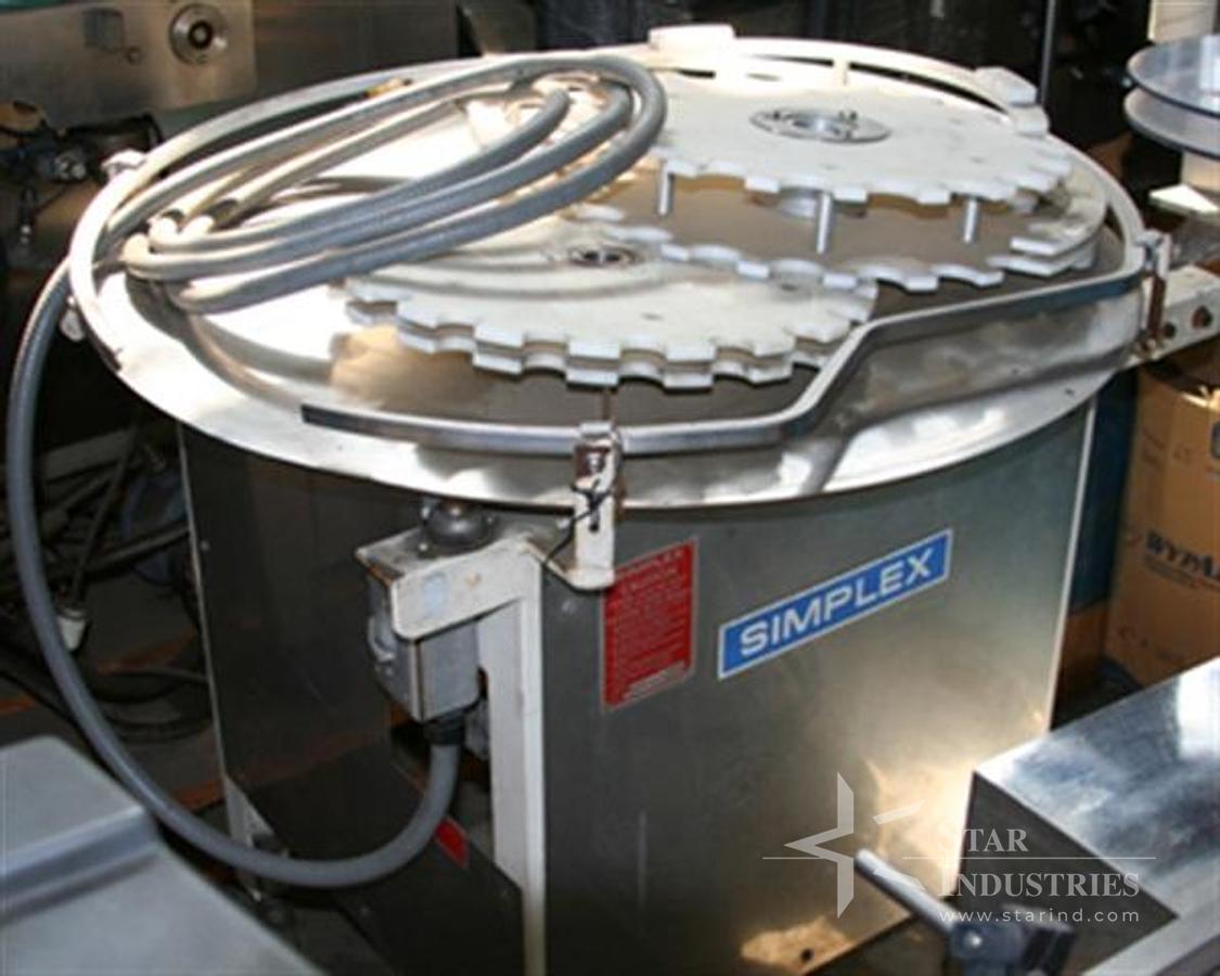 Used Simplex 36" s.s. Turntable