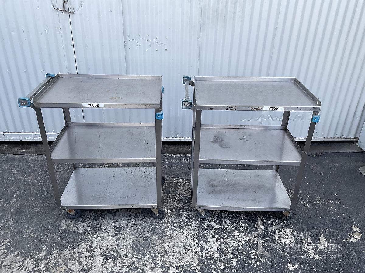 Used Lakeside SS table cart