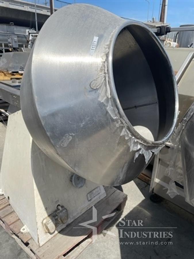 Used Stokes 42" S.S. Coating Pan