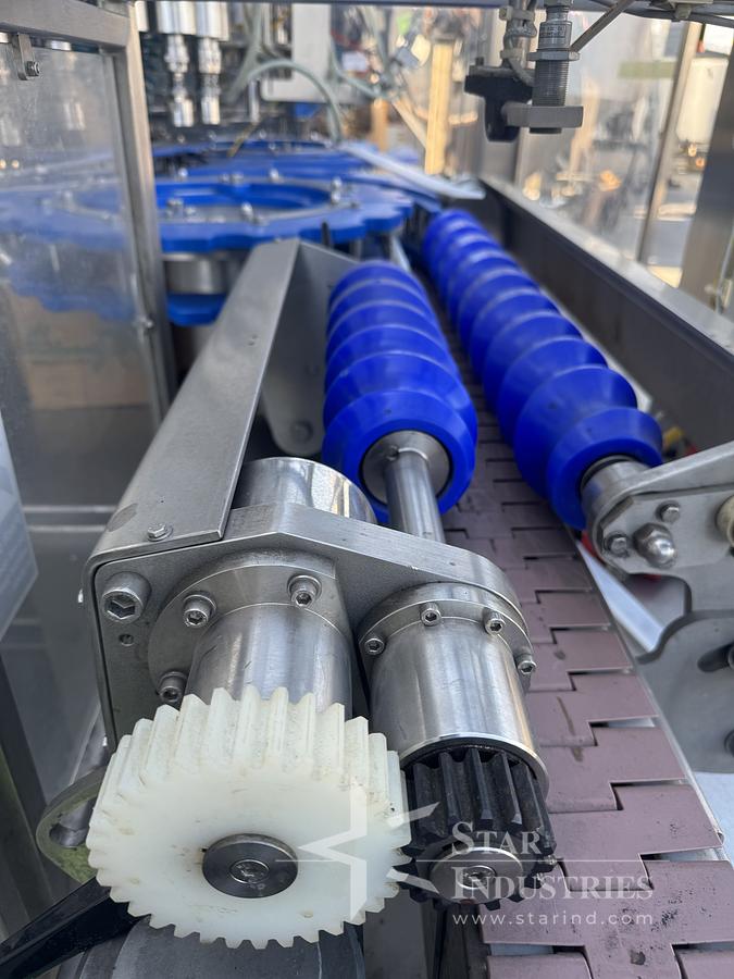 Used Zalkin Rotary Filler/Capper with Feeder