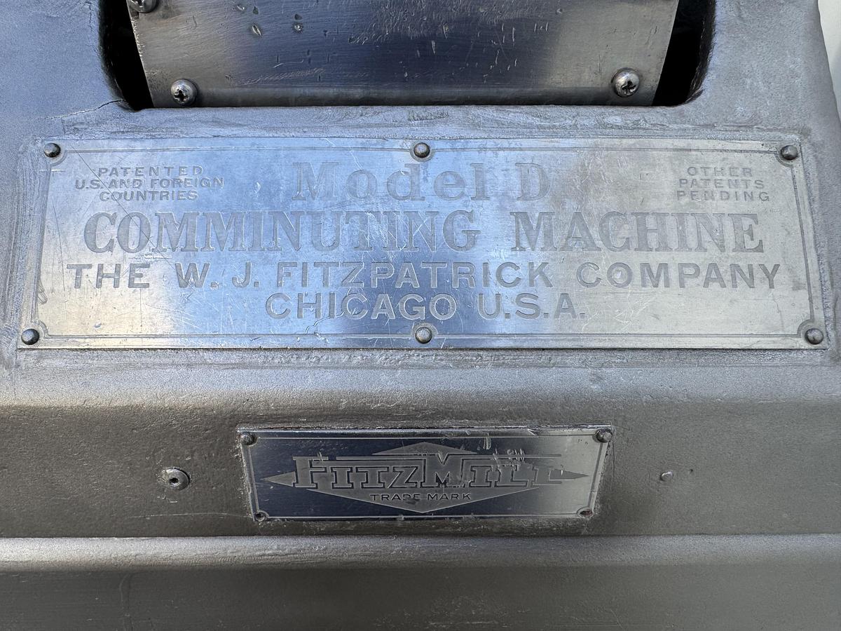 Used Fitzmill Parts