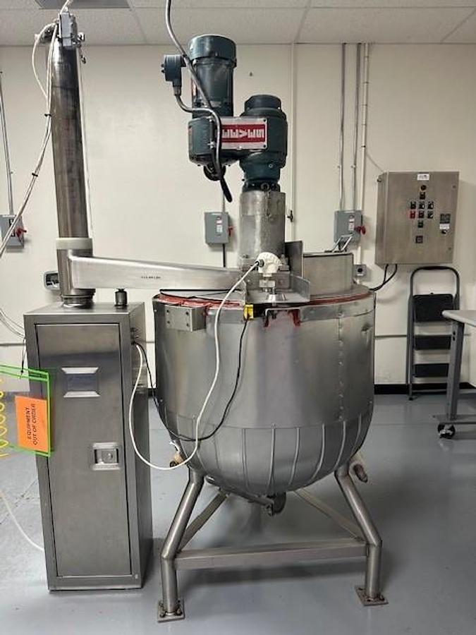 Used Kettle, Groen 80 Gallon Twin Agitated, Jacketed