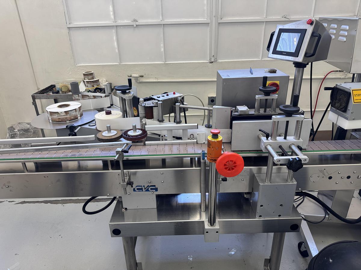 Used CVC SINGLE SIDED LABELER