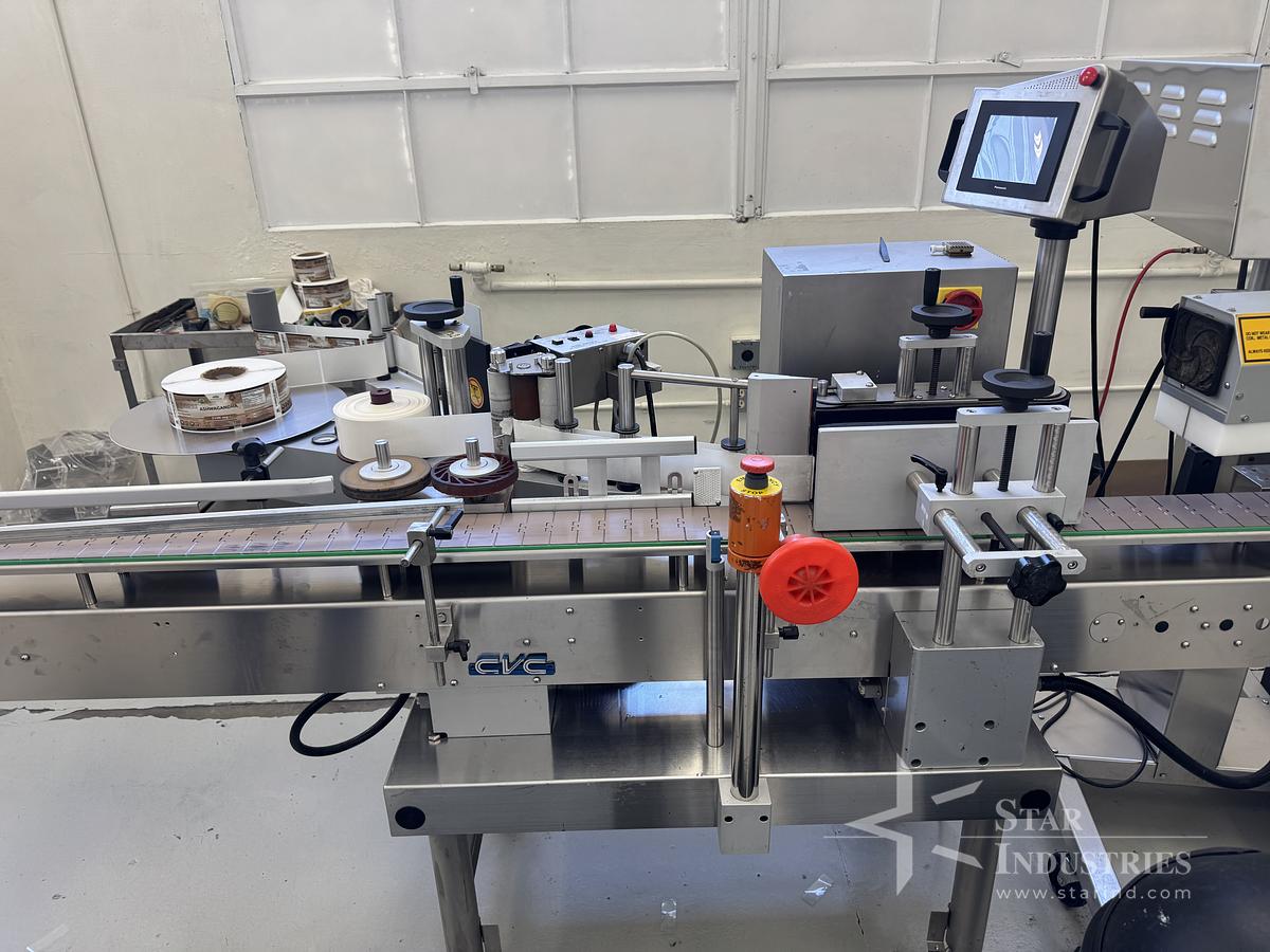 Used CVC SINGLE SIDED LABELER