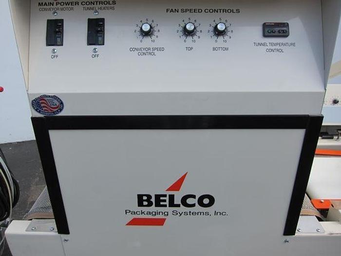 Used Belco L Bar Sealer with heat tunnel