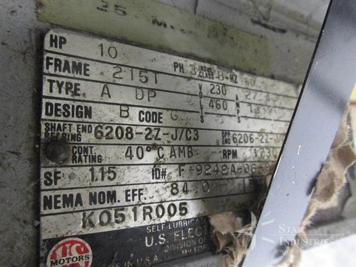 Used SC 2/7 NASH VACUUM PUMP SYSTEM, C/S