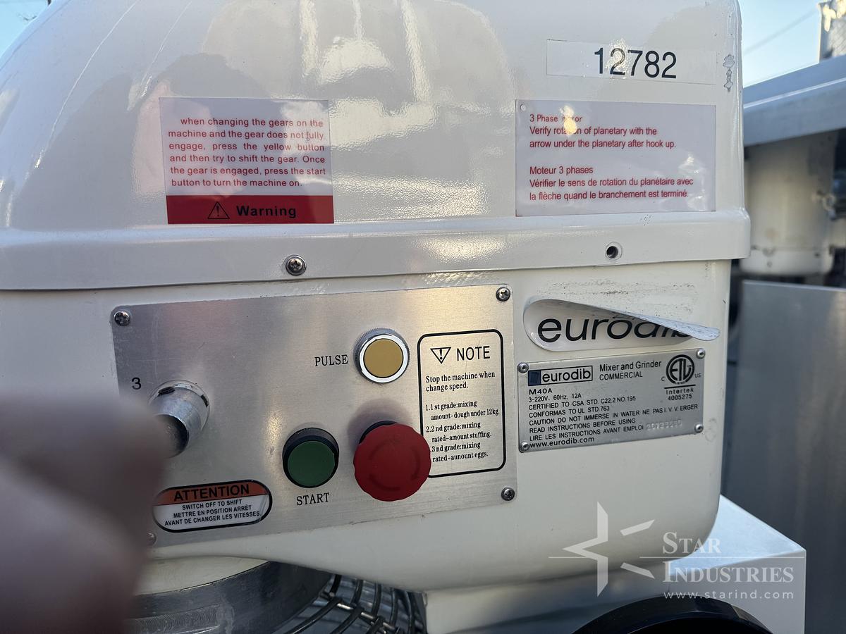 Used Eurodib Planetary Mixer