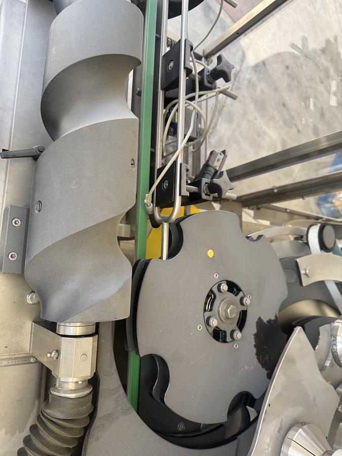 Used Arol Capper with Hopper and Elevator