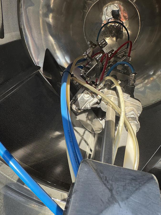 Used O'Hara Coating pan w/Spray Bar